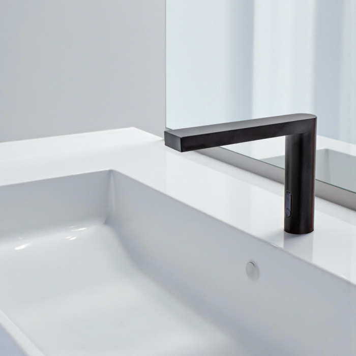 Baterie profesionala senzor lavoar Style negru functionare automata [2]