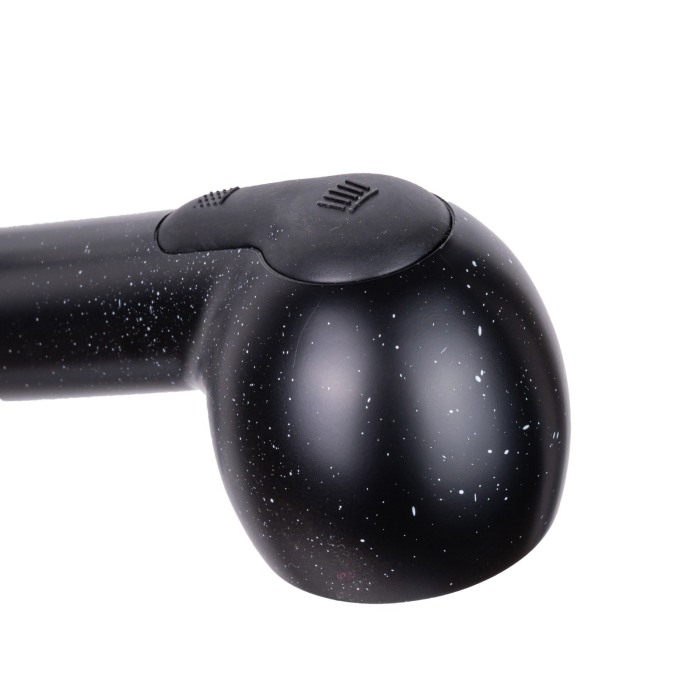 Baterie salon neagra GRANIT cu dus [5]