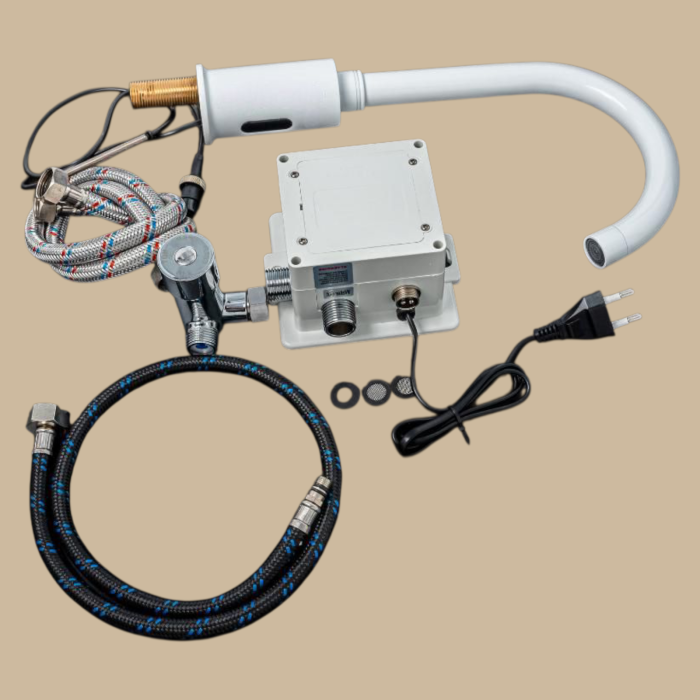 Baterie senzor lebada Chiuveta bucatarie HighFlow Alba [3]