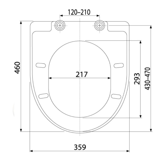Capac wc softclose duroplast antibacterian închidere lenta [2]