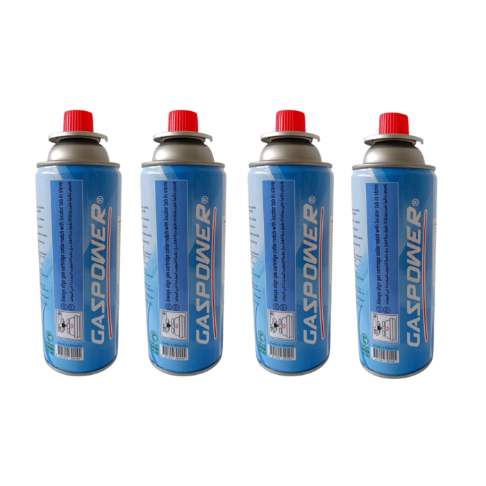 Rezerva spray butan pentru aragaz camping GasPower 4 bucati [1]