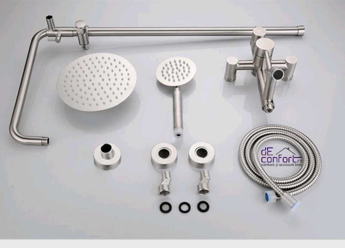 Coloana dus crom periat Starke inox trei functii cabina dus [5]