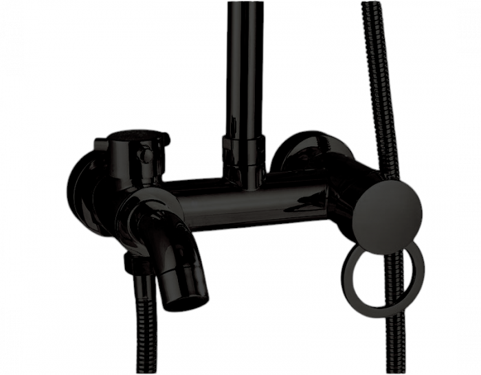 Coloana dus negru antichizat 3 functii Ring [4]