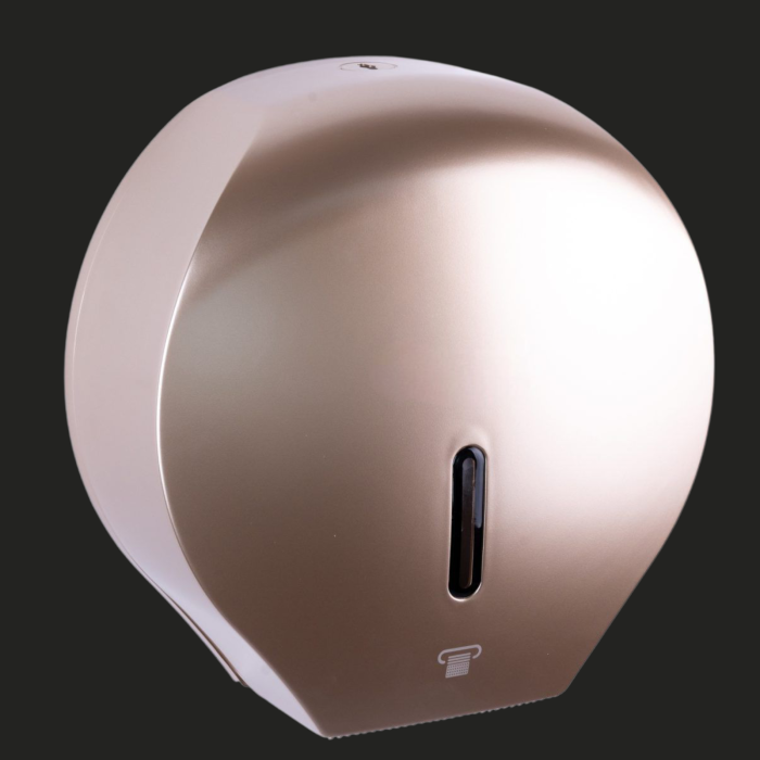 Dispenser rola hartie igienica mare JUMBO auriu [3]