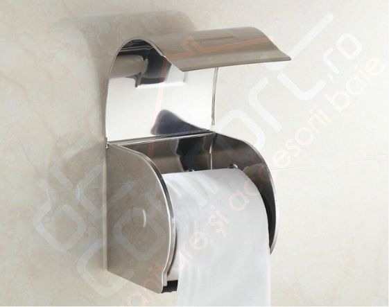 Dispenser inox hartie igienica rola mica [3]
