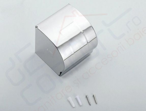 Dispenser inox hartie igienica rola mica [4]