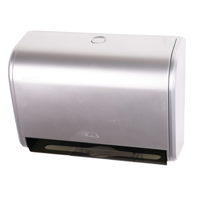 Dispenser prosoape hartie pliate 200 buc Plastic ABS gri [1]