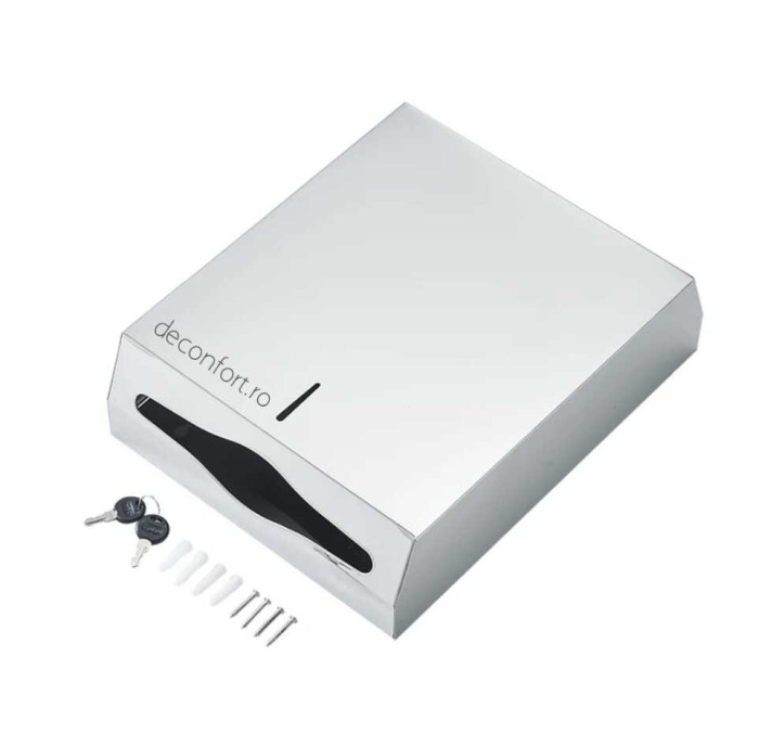 Dispenser prosoape hartie satinat capacitate 400 servetele [2]