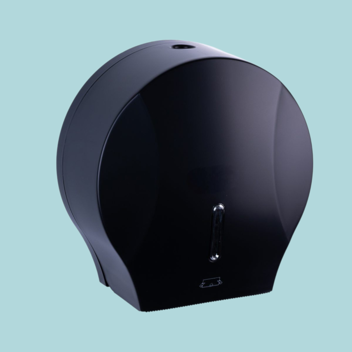 Dispenser rola hartie JUMBO negru inchidere cheie [3]
