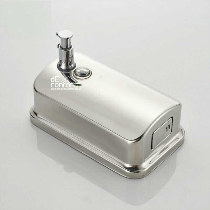 Dispenser sapun lichid capacitate mare 1000ml cromat lucios [3]