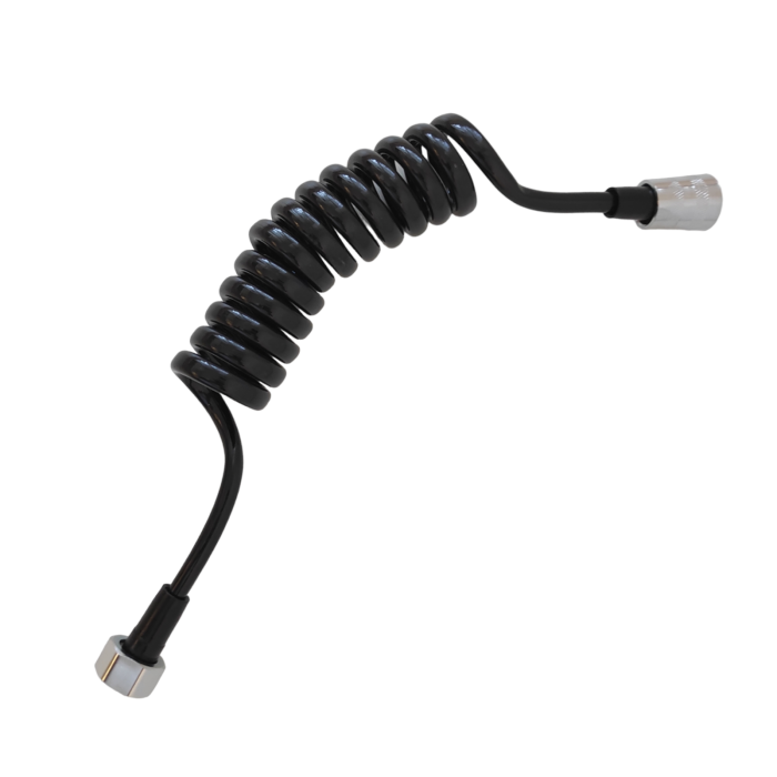Furtun dus bideu spiralat negru 150cm [2]