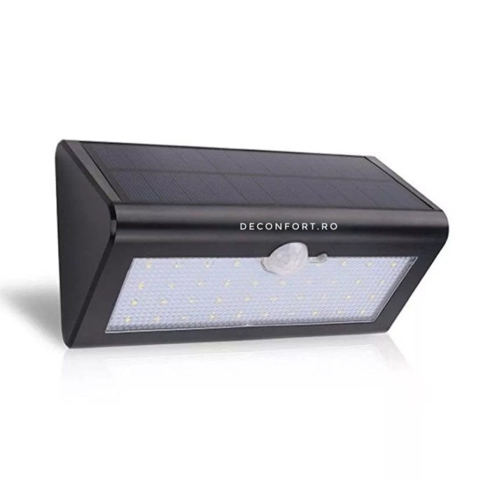 Lampa incarcare solara 48LED SMD cu senzor miscare  iluminat exterior [2]