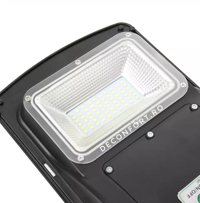 Lampa stradala LED 90w panou solar incarcare cu senzor lumina [4]