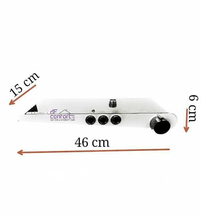 Panou cabina dus alb 3 functii aspect slim [4]