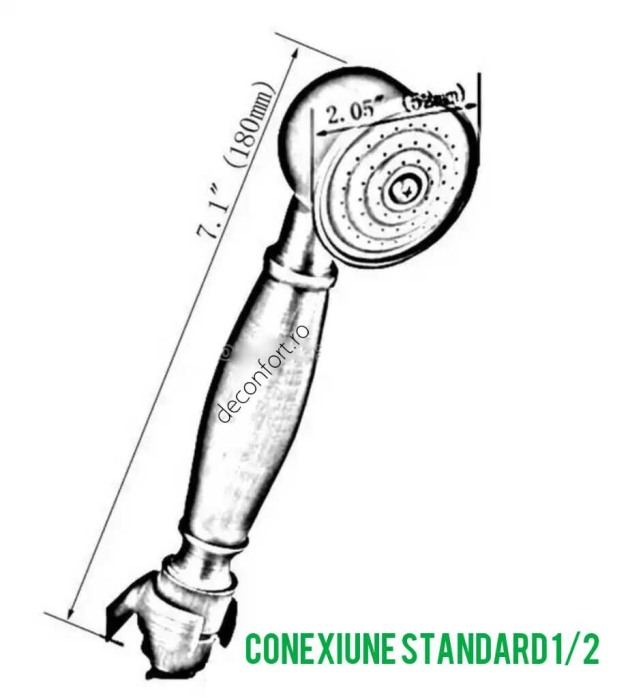 Para dus aurie Gold metalica aspect retro conectare universala Unique [4]