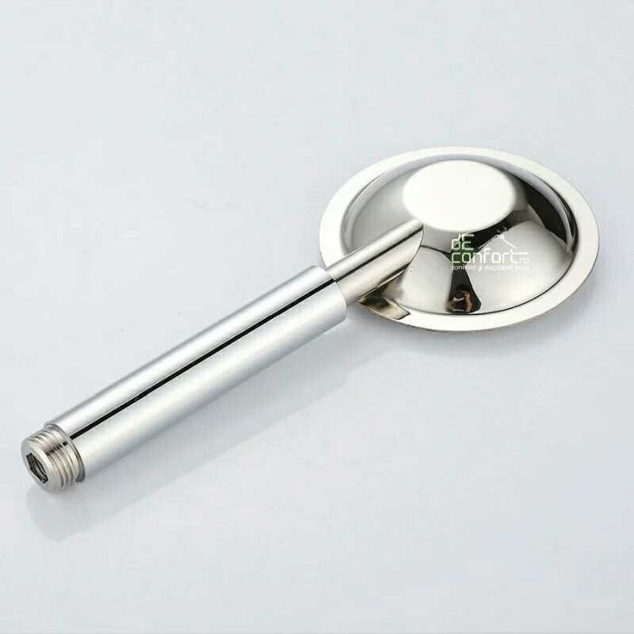 Para dus inox periat aspect slim duze silicon rotunda metalica [3]