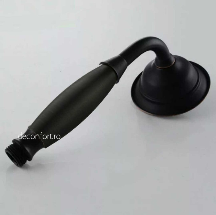 Para dus negru antichizat retro duze silicon anticalcar [3]