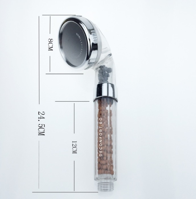 Para dus tonifiant SPA granule turmalina jet fin apa microperforatii [4]