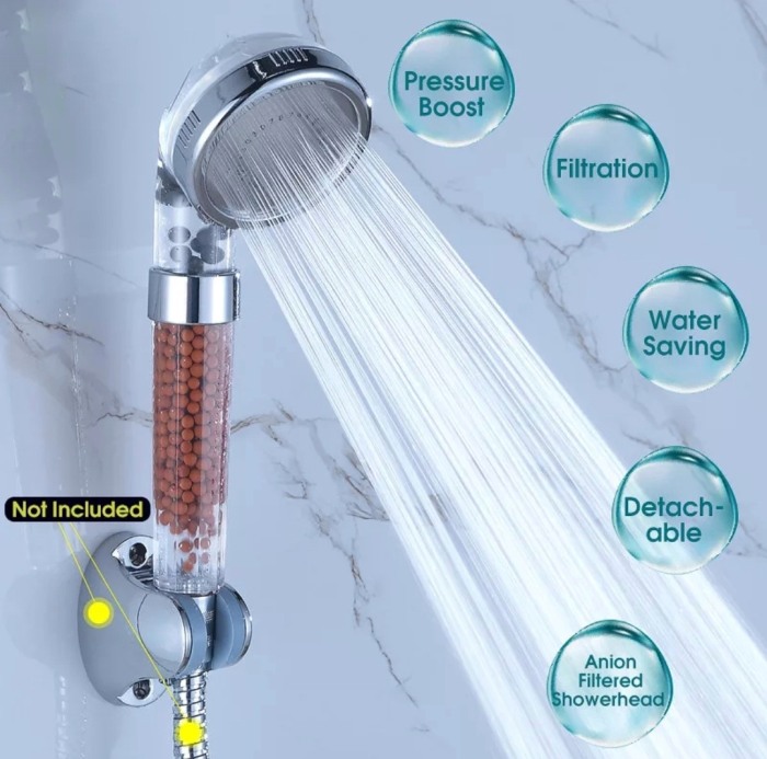 Para dus tonifiant SPA granule turmalina jet fin apa microperforatii [2]