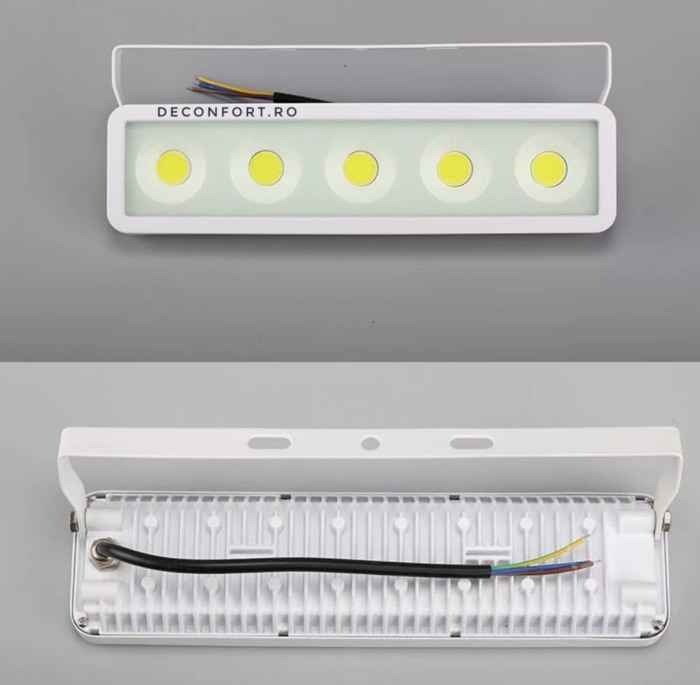 Proiector led COB 50w liniar iluminat exterior cu releu alimentare 220V inclus [2]