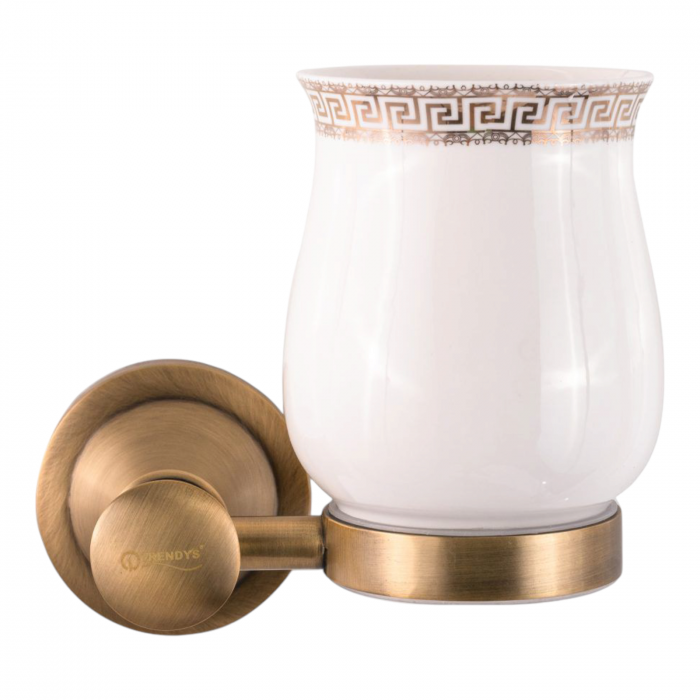 Set accesorii baie 5 piese aspect retro elemente ceramica [2]