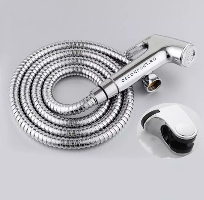 Set dus bideu cromat cu para 3 piese [2]