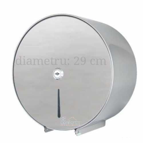 Suport dispenser cromat rola hartie mini jumbo [3]