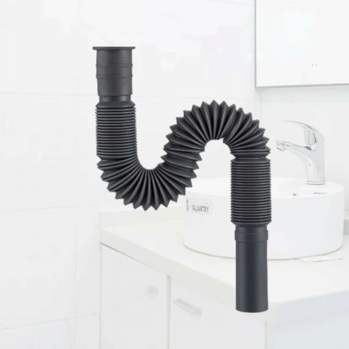 Tubul de evacuare pentru lavoar ieșire de 32 mm extensibil [2]