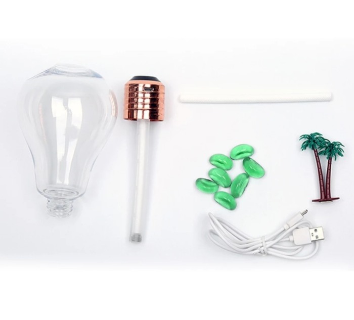 Umidificator difuzor uleiuri aromate bec lumina led Bulb [5]