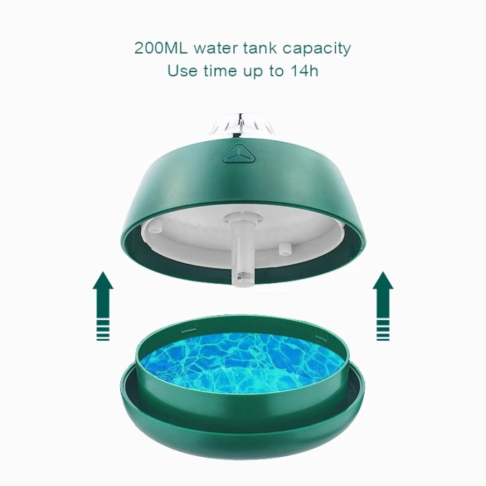 Umidificator uleiuri esențiale aromaterapie Lava Green [3]