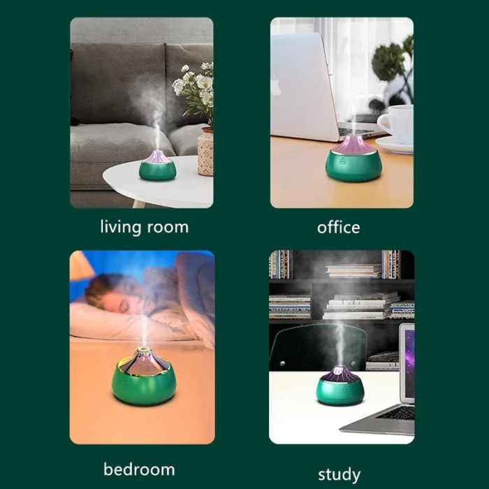 Umidificator uleiuri esențiale aromaterapie Lava Green [5]