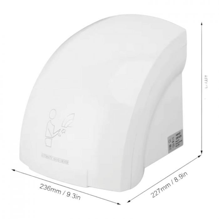 Uscator maini profesional fara atingere 1800w carcasa ABS [3]