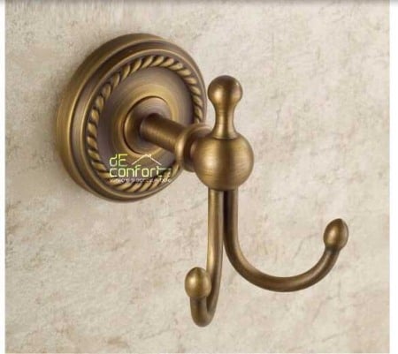Accesorii baie bronz antichizat retro Verona 6 piese [4]