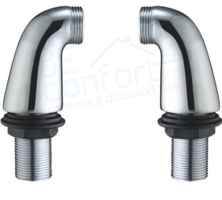 Baterii Sanitare - Adaptor montare baterie pe cada - set 2 bucati
