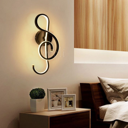 Aplica LED lumina cald, rece, neutru culoare negru - CheiaSol [1]