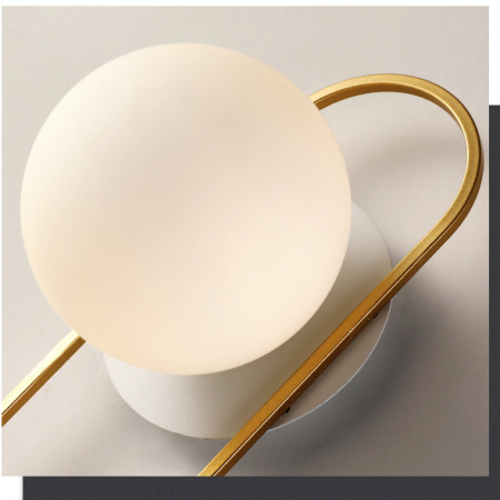Aplica LED aurie bec E14 [2]