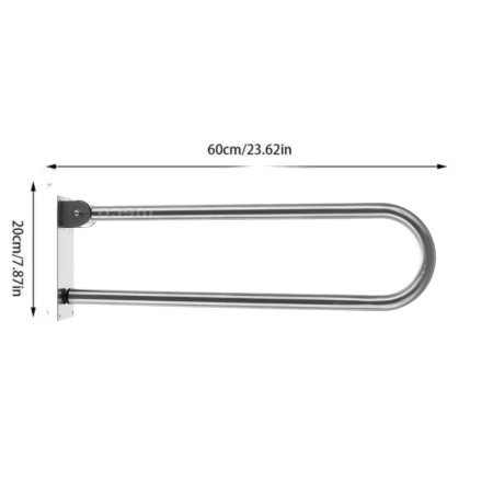 Bara rabatabila persoane dizabilitati inox metalica [3]
