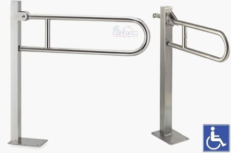 Bara sprijin persoane dizabilitati rabatabila prindere podea [1]