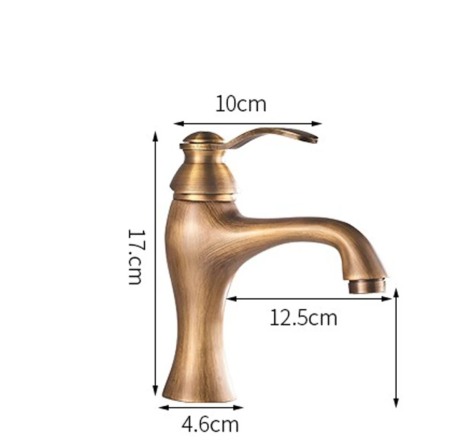 Baterie antichizata alama montare lavoar baie [2]