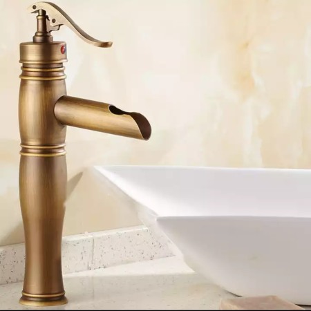 Baterie retro blat - Baterie antichizata bronz inalta montare blat Spring