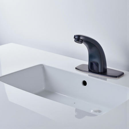 Baterie automata senzor lavoar negru antichizat [1]