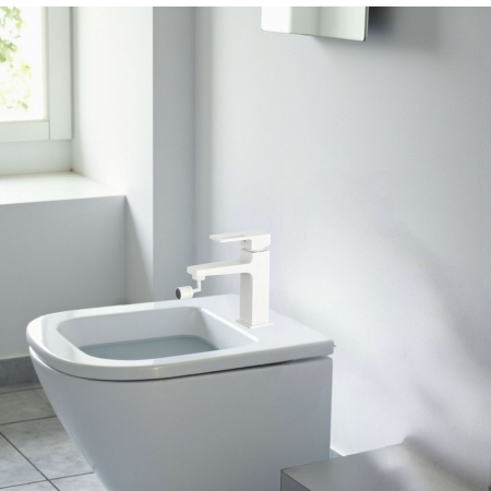 Baterie sanitara bideu  din alama culoare alba MILO [2]