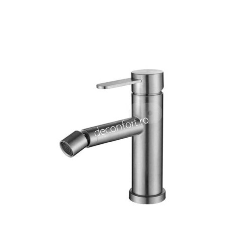 Baterie bideu inox STEEL finisaj crom periat mat [1]