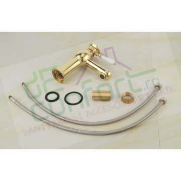 Baterie bronz BORNO Gold Luxury montare lavoar [3]