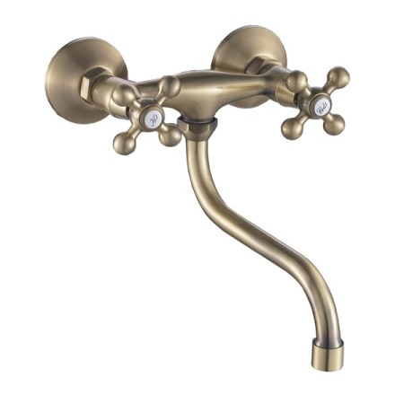 Baterie bucatarie bronz perete Venice