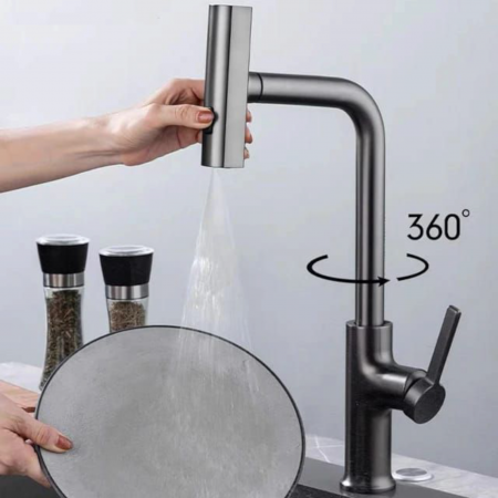 Baterie bucatarie grafit para dus extractabil Laval [3]