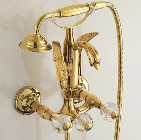 Baterie cada aurie Lebada dus inclus [1]