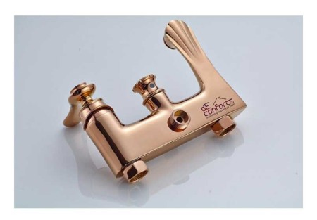 Baterie cada-dus Nera Rose Gold cu dus mobil si functie cada [1]