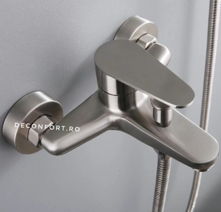 Baterie cada inox set dus inclus Starke Klep aspect crom satinat [2]