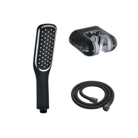 Baterie cada LYRA culoare neagra doua functii dus para furtun si suport perete incluse [2]